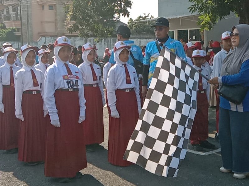 LOMBA GERAK JALAN SD TINGKAT KECAMATAN PANARUKAN
