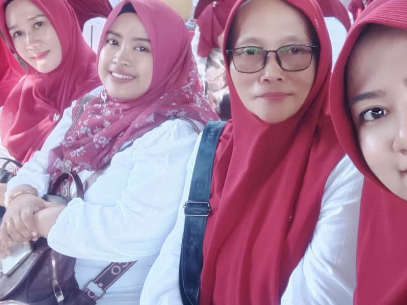 KELUARGA BESAR SDN 2 PAOWAN HADIRI PERINGATAN MAULID NABI MUHAMMAD SAW TINGKAT KECAMATAN PANARUKAN